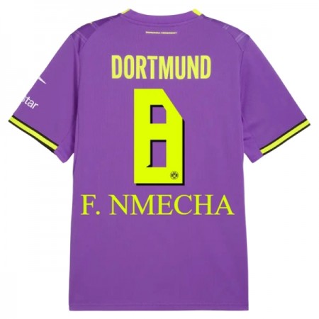 Borussia Dortmund F. Nmecha 8 Matchtröjor Tredje Fotbollströja 2026-27 Borussia Dortmund F. Nmecha 8 Matchtröjor Tredje Fotbollströja 2026-27