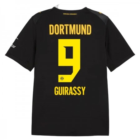 Borussia Dortmund Guirassy 9 Matchtröjor Borta Fotbollströja 2026-27