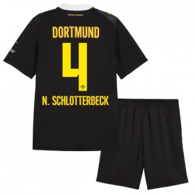 Borussia Dortmund N. Schlotterbeck 4 Matchtröjor Barn Borta Fotbollströja 2026-27