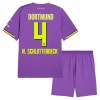 Borussia Dortmund N. Schlotterbeck 4 Matchtröjor Barn Tredje Fotbollströja 2026-27 Borussia Dortmund N. Schlotterbeck 4 Matchtröjor Barn Tredje Fotbollströja 2026-27