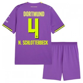 Borussia Dortmund N. Schlotterbeck 4 Matchtröjor Barn Tredje Fotbollströja 2026-27