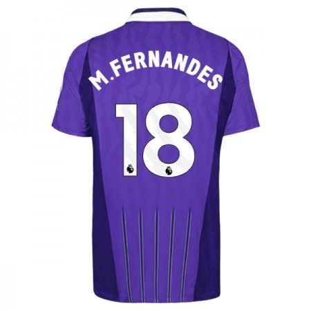 Tottenham Hotspur M. Fernandes 18 Matchtröjor Tredje Fotbollströja 2026-27 Tottenham Hotspur M. Fernandes 18 Matchtröjor Tredje Fotbollströja 2026-27