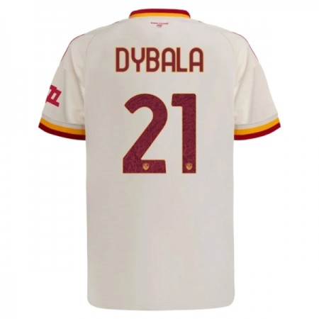 AS Roma Dybala 21 Matchtröjor Borta Fotbollströja 2026-27