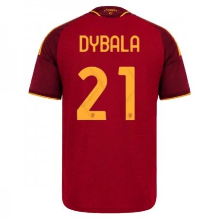AS Roma Dybala 21 Matchtröjor Hemma Fotbollströja 2026-27