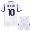 Inter Milan Lautaro 10 Matchtröjor Barn Borta Fotbollströja 2026-27