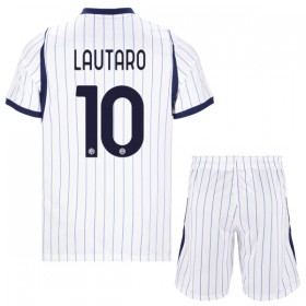 Inter Milan Lautaro 10 Matchtröjor Barn Borta Fotbollströja 2026-27