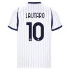 Inter Milan Lautaro 10 Matchtröjor Borta Fotbollströja 2026-27