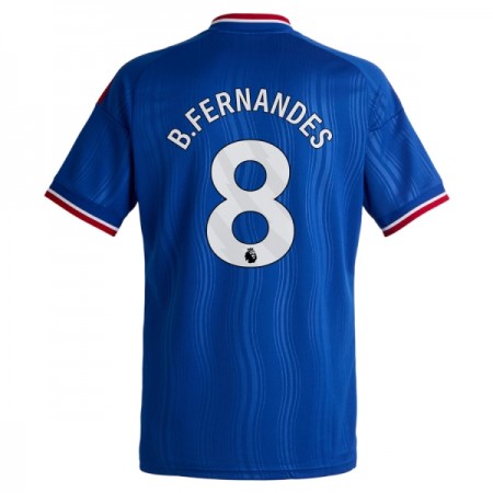 Manchester United B. Fernandes 8 Matchtröjor Borta Fotbollströja 2026-27 Manchester United B. Fernandes 8 Matchtröjor Borta Fotbollströja 2026-27