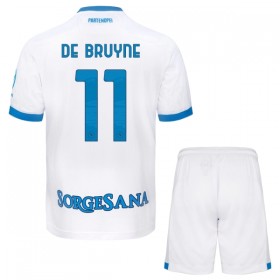 SSC Napoli De Bruyne 11 Matchtröjor Barn Borta Fotbollströja 2026-27