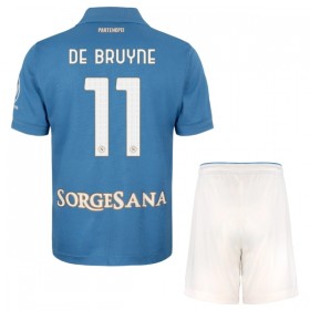 SSC Napoli De Bruyne 11 Matchtröjor Barn Hemma Fotbollströja 2026-27