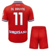 SSC Napoli De Bruyne 11 Matchtröjor Barn Tredje Fotbollströja 2026-27 SSC Napoli De Bruyne 11 Matchtröjor Barn Tredje Fotbollströja 2026-27
