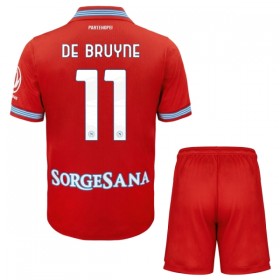 SSC Napoli De Bruyne 11 Matchtröjor Barn Tredje Fotbollströja 2026-27