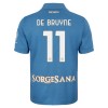 SSC Napoli De Bruyne 11 Matchtröjor Hemma Fotbollströja 2026-27