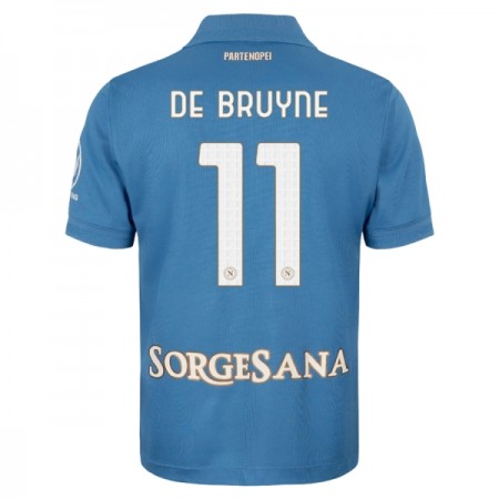 SSC Napoli De Bruyne 11 Matchtröjor Hemma Fotbollströja 2026-27