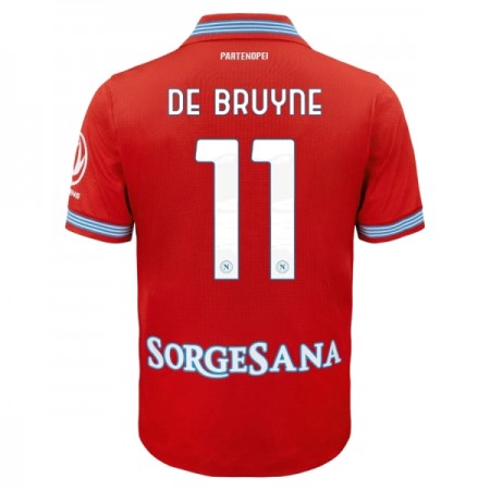 SSC Napoli De Bruyne 11 Matchtröjor Tredje Fotbollströja 2026-27 SSC Napoli De Bruyne 11 Matchtröjor Tredje Fotbollströja 2026-27