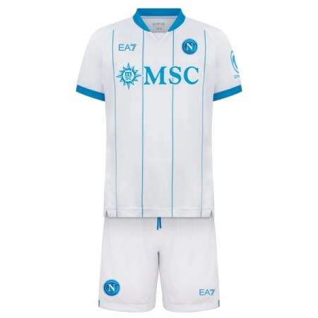 SSC Napoli Matchtröjor Barn Borta Fotbollströja 2026-27