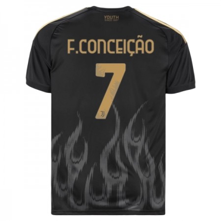Juventus F. Conceicao 7 Matchtröjor Tredje Fotbollströja 2026-27 Juventus F. Conceicao 7 Matchtröjor Tredje Fotbollströja 2026-27