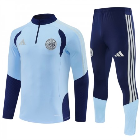 Ajax Trainings Sweatshirt Kvarts-Dragkedja 2026-27 Blå Ajax Trainings Sweatshirt Kvarts-Dragkedja 2026-27 Blå