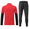 Arsenal Trainings Sweatshirt Kvarts-Dragkedja 2026-27 Röd