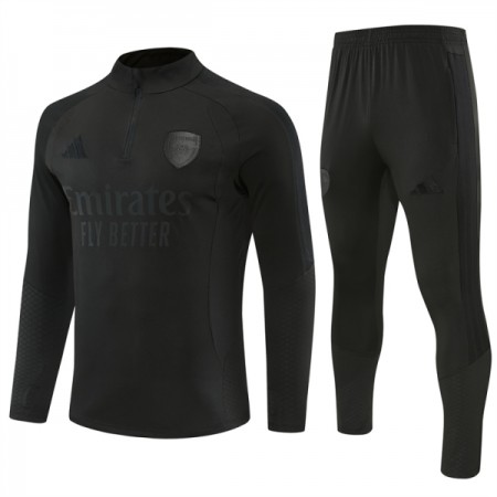 Arsenal Trainings Sweatshirt Kvarts-Dragkedja 2026-27 Svart Arsenal Trainings Sweatshirt Kvarts-Dragkedja 2026-27 Svart