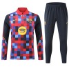 Barcelona Trainings Sweatshirt Kvarts-Dragkedja 2026-27 Röd Barcelona Trainings Sweatshirt Kvarts-Dragkedja 2026-27 Röd