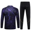 Barcelona Trainings Sweatshirt Kvarts-Dragkedja 2026-27 Svart