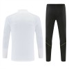 Barcelona Trainings Sweatshirt Kvarts-Dragkedja 2026-27 Vit