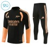 Barn Arsenal Trainings Sweatshirt Kvarts-Dragkedja 2026-27 Svart Barn Arsenal Trainings Sweatshirt Kvarts-Dragkedja 2026-27 Svart