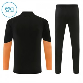 Barn Arsenal Trainings Sweatshirt Kvarts-Dragkedja 2026-27 Svart
