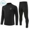 Barn Arsenal Trainings Sweatshirt Kvarts-Dragkedja 2026-27 Svart Barn Arsenal Trainings Sweatshirt Kvarts-Dragkedja 2026-27 Svart