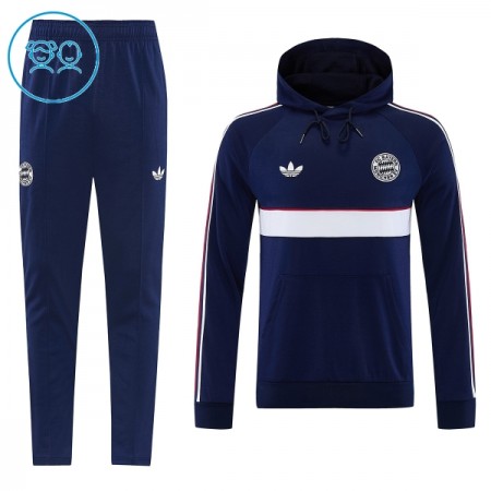 Barn Bayern München Hoodie Trainings Sweatshirt 2026-27 Navy Barn Bayern München Hoodie Trainings Sweatshirt 2026-27 Navy
