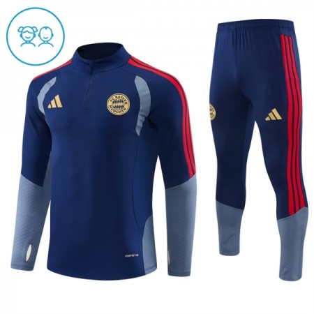 Barn FC Bayern München Trainings Sweatshirt Kvarts-Dragkedja 2026-27 Blå Barn FC Bayern München Trainings Sweatshirt Kvarts-Dragkedja 2026-27 Blå