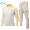 Barn FC Bayern München Trainings Sweatshirt Kvarts-Dragkedja 2026-27 Vit Barn FC Bayern München Trainings Sweatshirt Kvarts-Dragkedja 2026-27 Vit