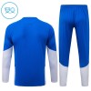 Barn Juventus Trainings Sweatshirt Kvarts-Dragkedja 2026-27 Blå