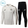 Barn Manchester City Trainings Sweatshirt Kvarts-Dragkedja 2026-27 Grå Barn Manchester City Trainings Sweatshirt Kvarts-Dragkedja 2026-27 Grå