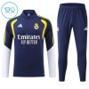 Barn Real Madrid Trainings Sweatshirt Kvarts-Dragkedja 2026-27 Blå Barn Real Madrid Trainings Sweatshirt Kvarts-Dragkedja 2026-27 Blå