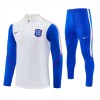 Chelsea Trainings Sweatshirt Kvarts-Dragkedja 2026-27 Vit Chelsea Trainings Sweatshirt Kvarts-Dragkedja 2026-27 Vit