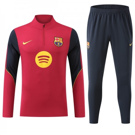 FC Barcelona Trainings Sweatshirt Kvarts-Dragkedja 2026-27 Röd FC Barcelona Trainings Sweatshirt Kvarts-Dragkedja 2026-27 Röd