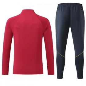 FC Barcelona Trainings Sweatshirt Kvarts-Dragkedja 2026-27 Röd