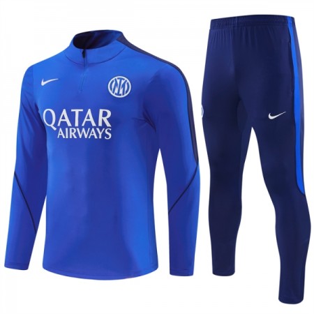 Inter Milan Trainings Sweatshirt Kvarts-Dragkedja 2026-27 Blå Inter Milan Trainings Sweatshirt Kvarts-Dragkedja 2026-27 Blå