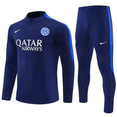 Inter Milan Trainings Sweatshirt Kvarts-Dragkedja 2026-27 Blå Inter Milan Trainings Sweatshirt Kvarts-Dragkedja 2026-27 Blå