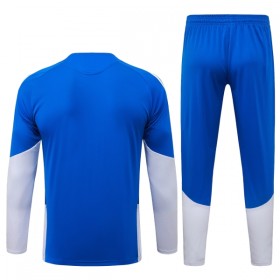 Juventus Trainings Sweatshirt Kvarts-Dragkedja 2026-27 Blå