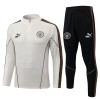 Manchester City Trainings Sweatshirt Kvarts-Dragkedja 2026-27 Grå
