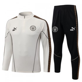 Manchester City Trainings Sweatshirt Kvarts-Dragkedja 2026-27 Grå