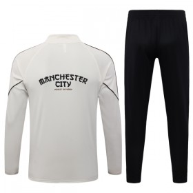 Manchester City Trainings Sweatshirt Kvarts-Dragkedja 2026-27 Grå