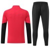 Manchester United Trainings Sweatshirt Kvarts-Dragkedja 2026-27 Röd