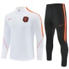 Nederländerna Trainings Sweatshirt Kvarts-Dragkedja 2026-27 Vit Nederländerna Trainings Sweatshirt Kvarts-Dragkedja 2026-27 Vit