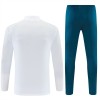 Portugal Trainings Sweatshirt Kvarts-Dragkedja 2026-27 Vit