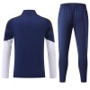 Real Madrid Trainings Sweatshirt Kvarts-Dragkedja 2026-27 Blå