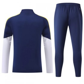 Real Madrid Trainings Sweatshirt Kvarts-Dragkedja 2026-27 Blå